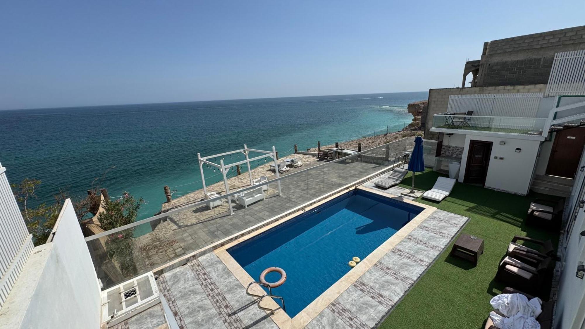 Wadi Shab Beach Villa Sur Exterior foto